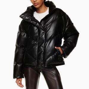Wilfred The Cloud Puff - Black Vegan Leather - XS